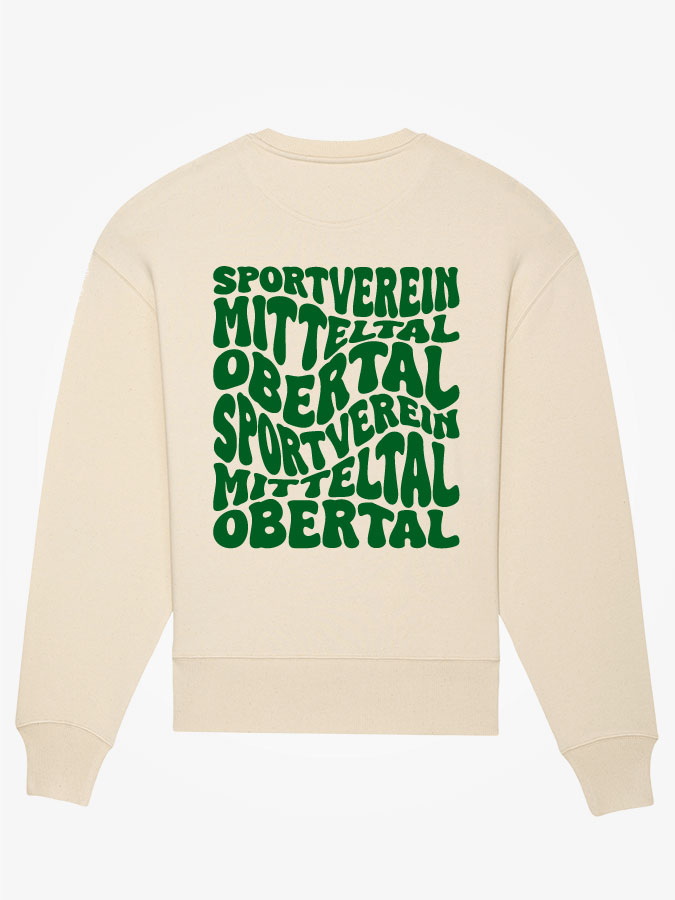 Oversized Sweater Wavy Herren