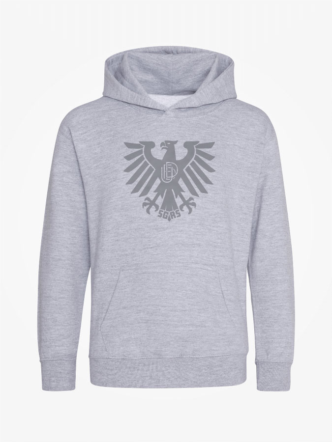 Hoodie All Grey Kids Unisex