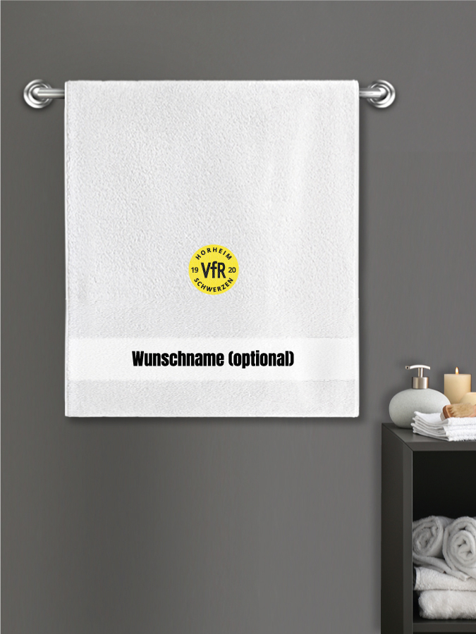 Badehandtuch Team Sticklogo