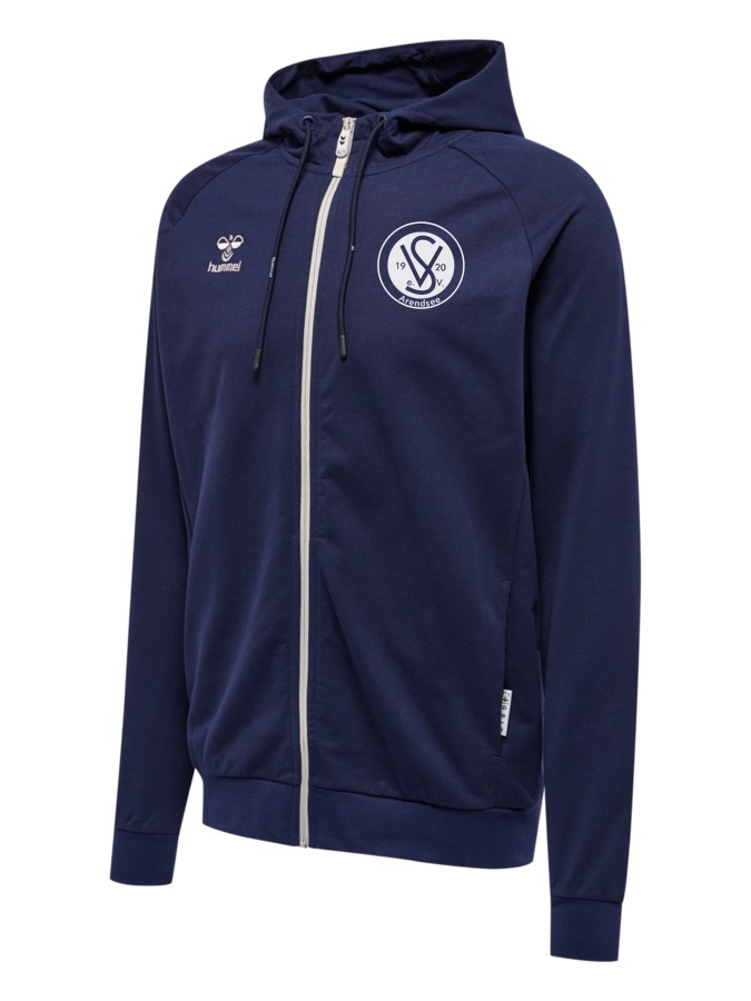 Hummel Move Grid Cotton Zip Hoodie