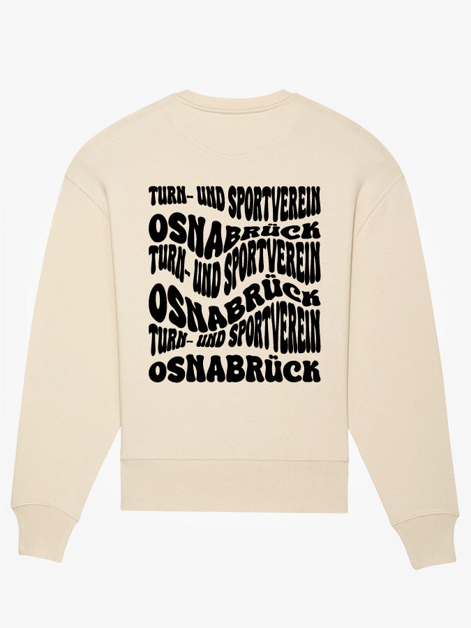 Oversized Sweater Wavy Herren