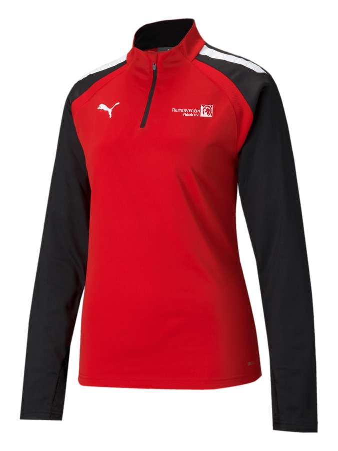 PUMA teamLIGA 1/4-Zip-Top Damen