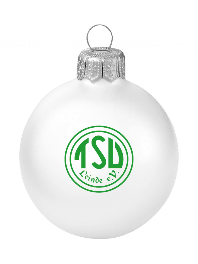 Weihnachtskugel Logo 8cm