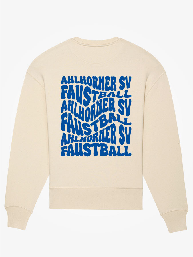 Sweatshirt Oversized Wavy Herren
