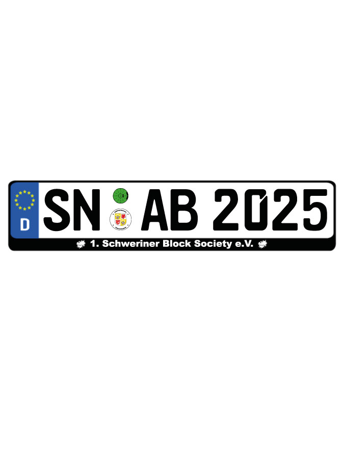 Kennzeichenhalter Kalden (2er Set)