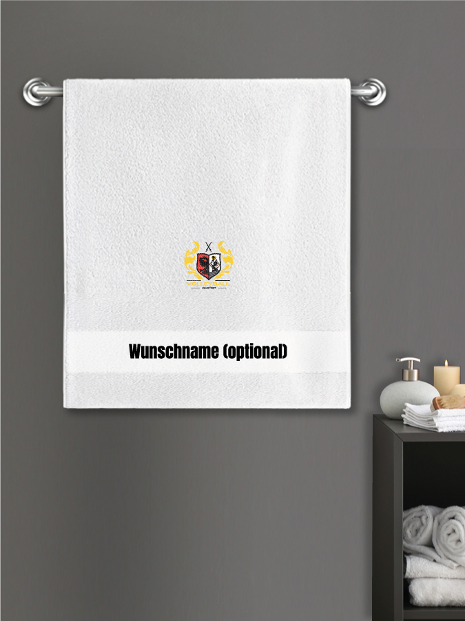 Badehandtuch Team Sticklogo