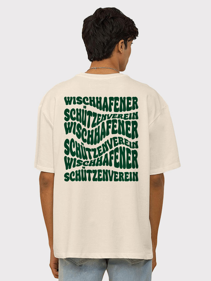 Oversized Shirt Wavy Herren