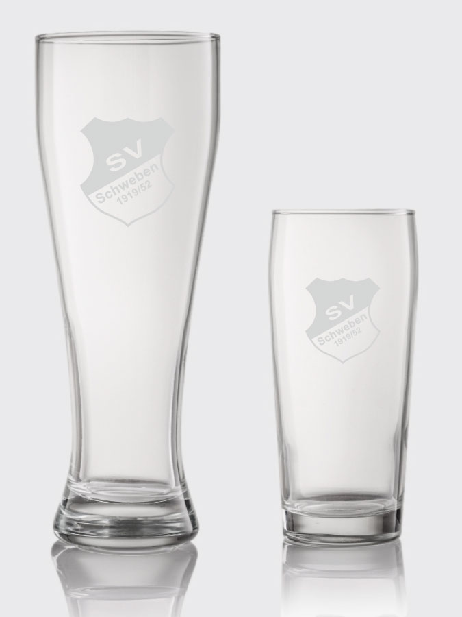 Biergläser Gravur