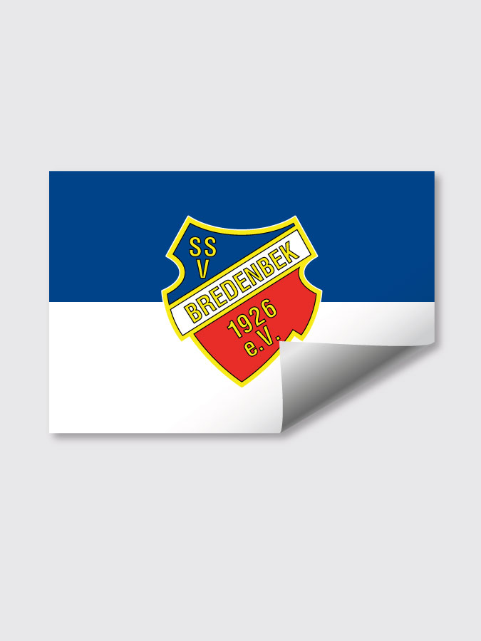 Aufkleber DIN A7 Logo