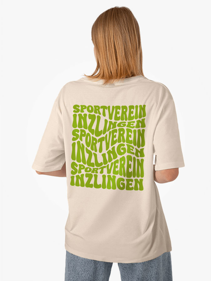 Oversized Shirt Wavy Damen