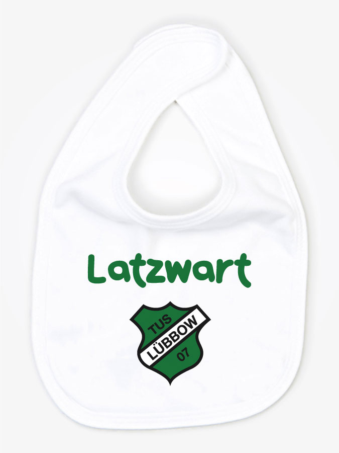 Babylätzchen Latzwart