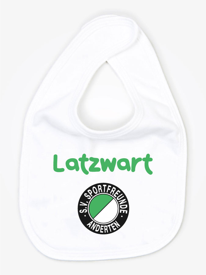 Babylätzchen Latzwart