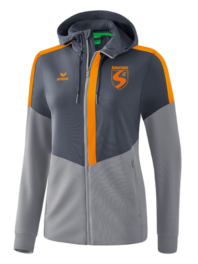 Erima Squad Trainingsjacke mit Kapuze Damen