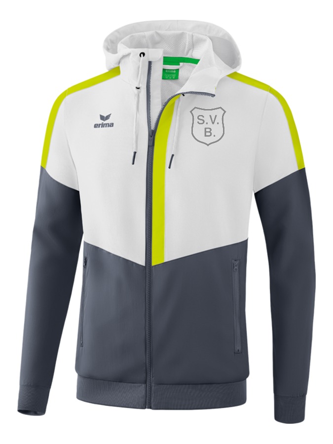 Erima Squad Tracktop Jacke mit Kapuze