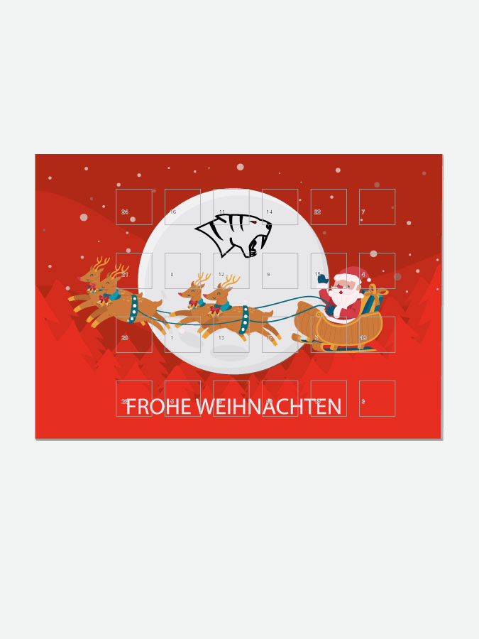 Adventskalender Schokolade