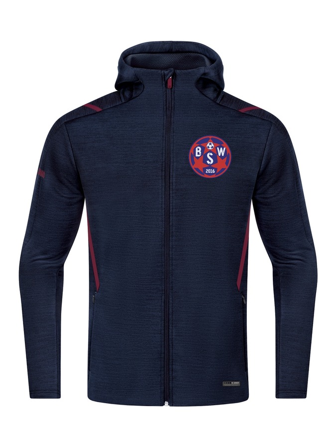 Jako Freizeitjacke Challenge mit Kapuze