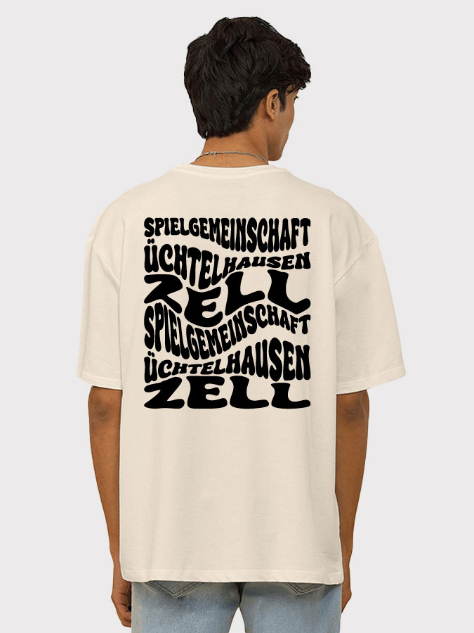 Oversized Shirt Wavy Herren