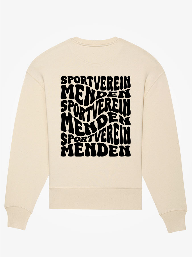 Sweatshirt Oversized Wavy Herren