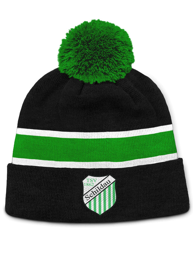 Bommelmütze Sticklogo