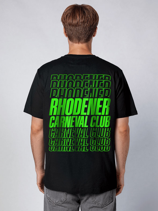 Oversized Shirt Neon Herren