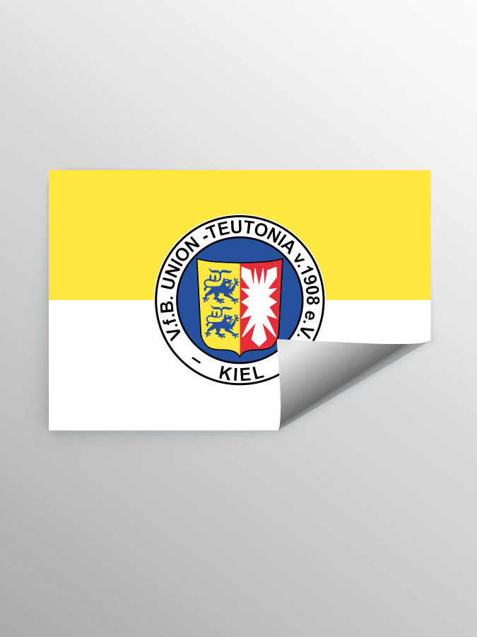 Aufkleber DIN A7 Logo