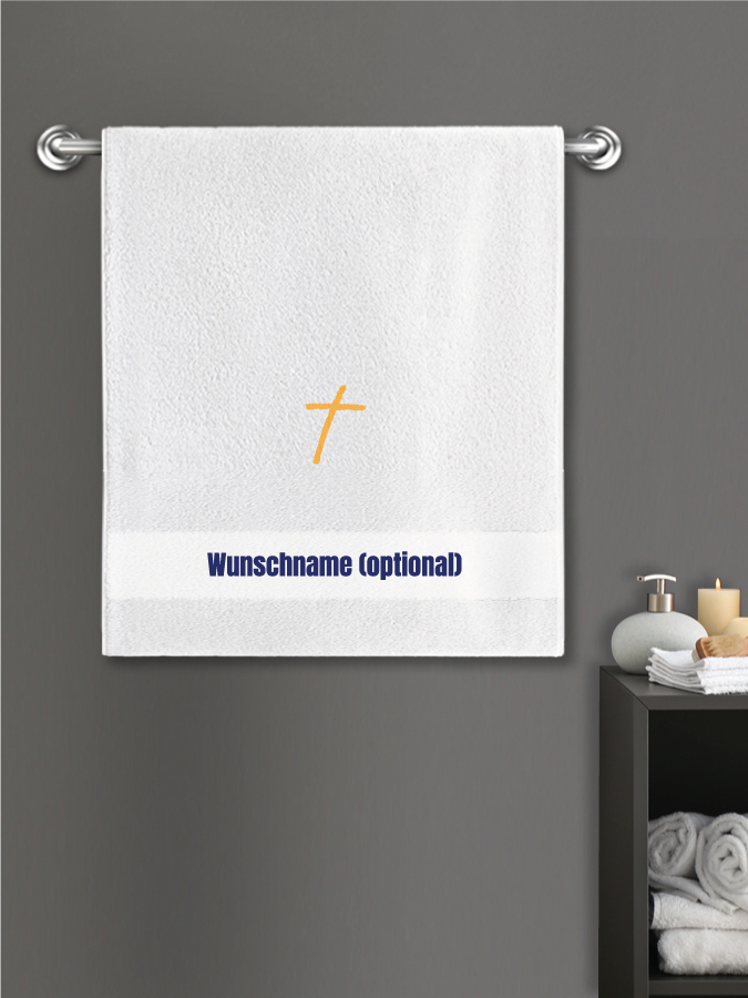 Badehandtuch Team Sticklogo