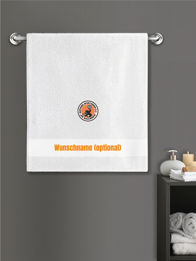 Badehandtuch Team Sticklogo