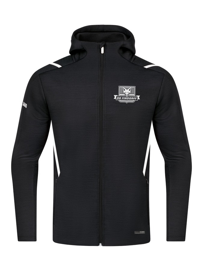 Jako Freizeitjacke Challenge mit Kapuze