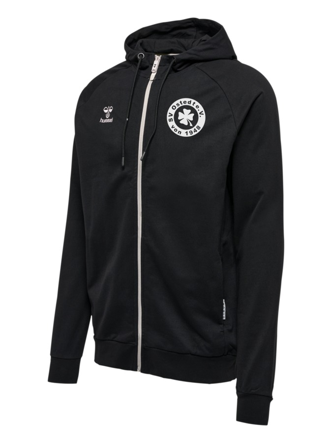 Hummel Move Grid Cotton Zip Hoodie Woma Damen