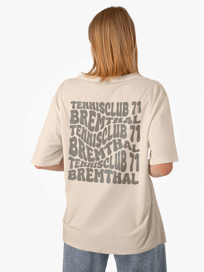 Oversized Shirt Wavy Damen