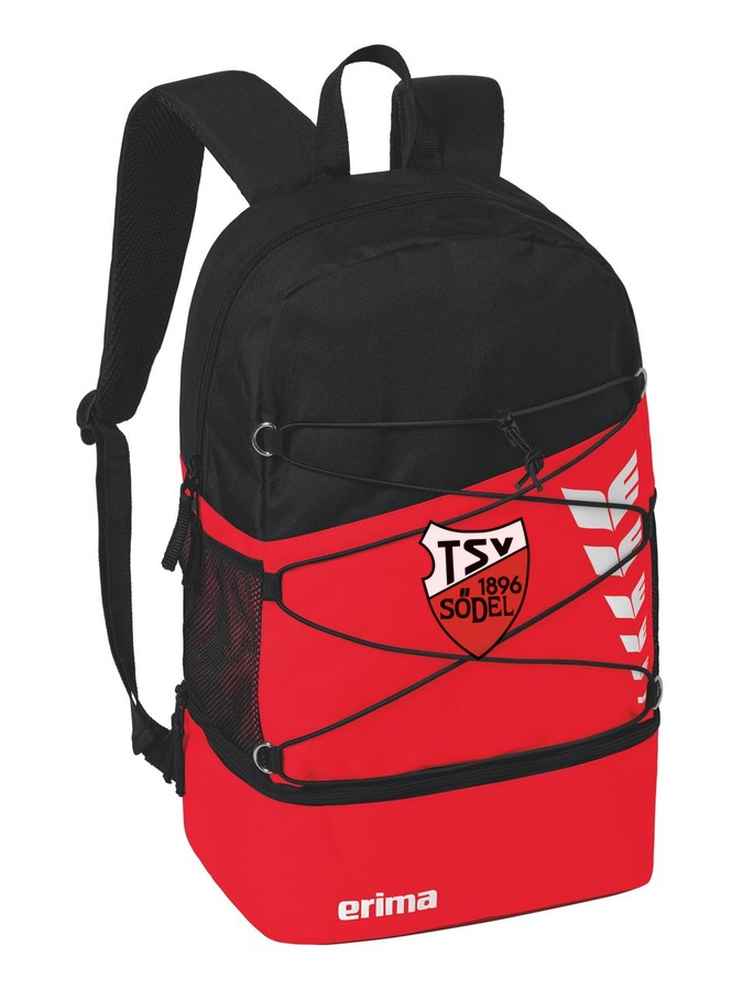 Erima Six Wings Rucksack mit Bodenfach