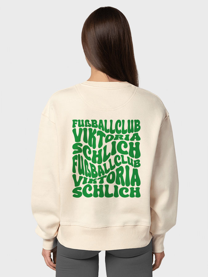 Sweatshirt Oversized Wavy Unisex