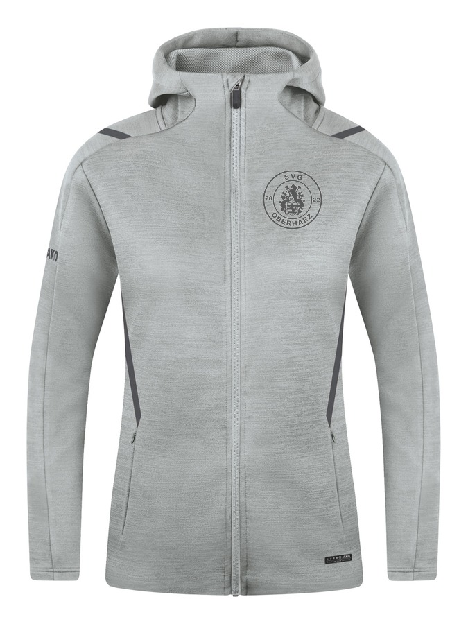 Jako Freizeitjacke Challenge mit Kapuze Damen