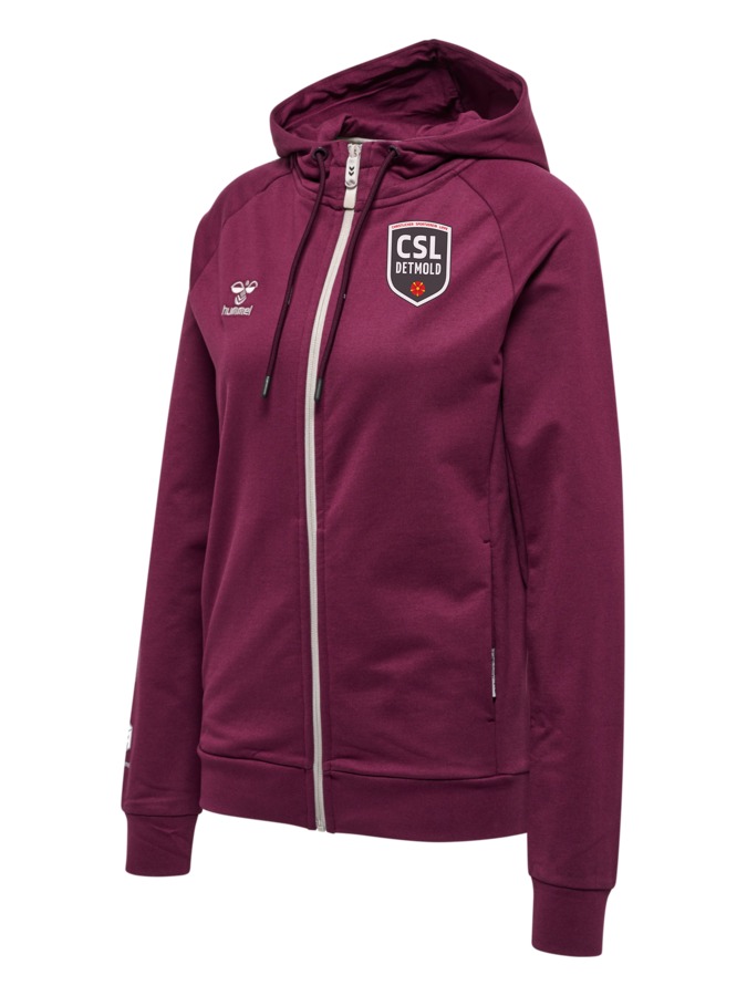 Hummel Move Grid Cotton Zip Hoodie Woma Damen