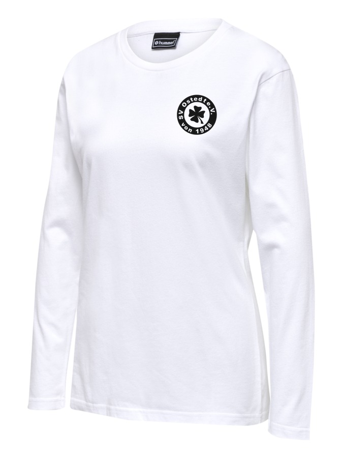 Hummel Red Heavy T-Shirt Langarmshirt Damen