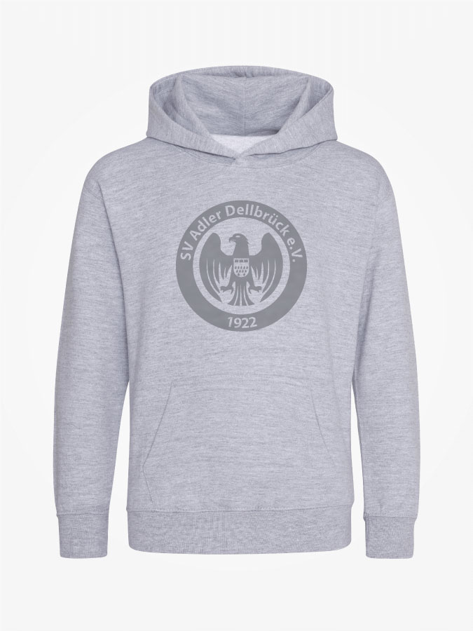 Hoodie All Grey Kids Unisex