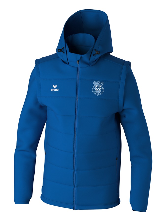Erima Team Jacke mit abnehmbaren Ärmeln