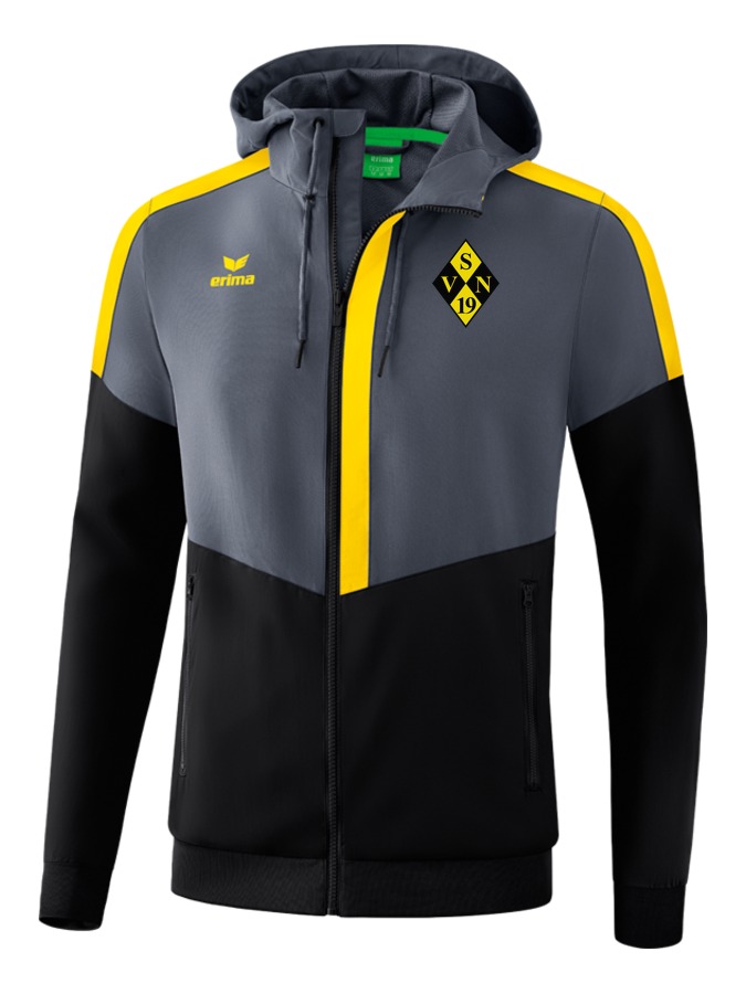 Erima Squad Tracktop Jacke mit Kapuze