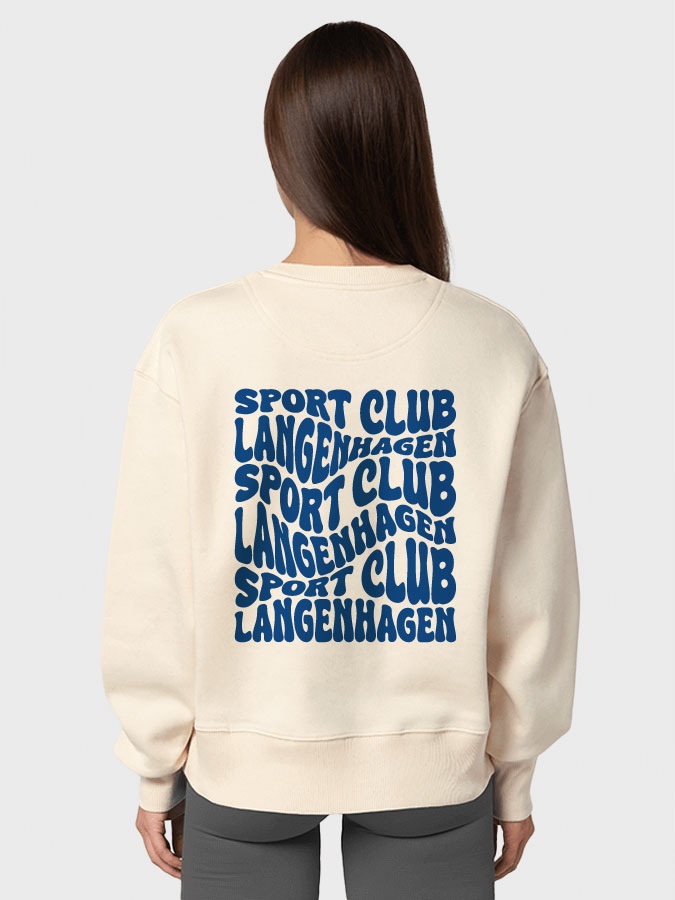 Sweatshirt Oversized Wavy Unisex