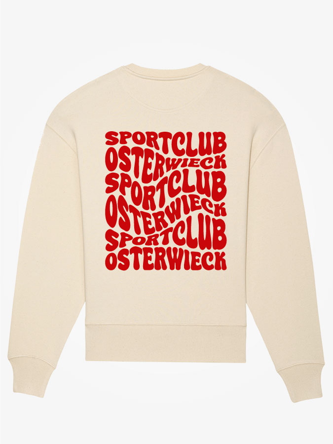 Oversized Sweater Wavy Herren