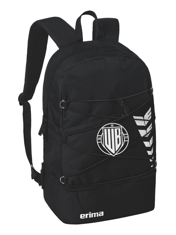 Erima Six Wings Rucksack mit Bodenfach