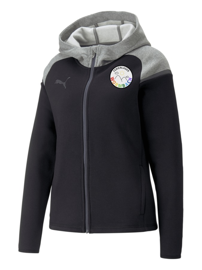 PUMA teamCUP Casuals Kapuzenjacke Damen