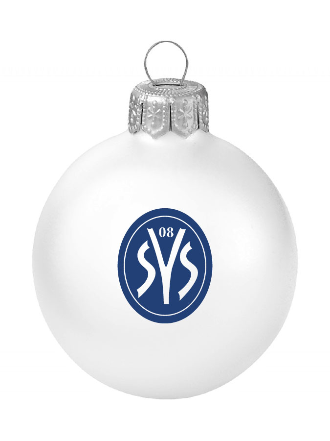 Weihnachtskugel Logo 8cm