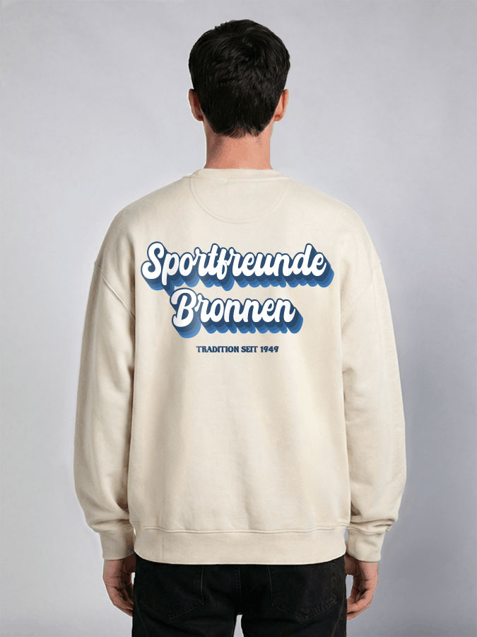 Oversized Sweater Vintage Herren