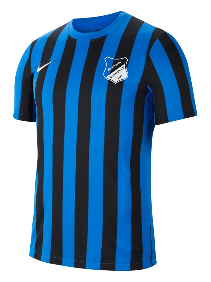 Nike Division 4 Striped Kurzarm Trikot