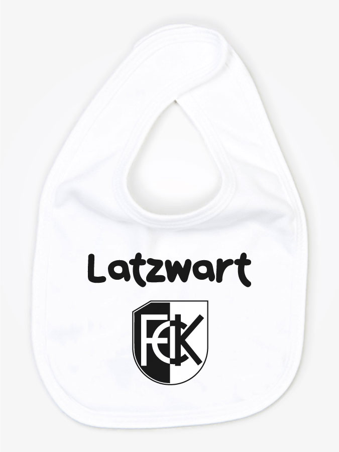 Babylätzchen Latzwart