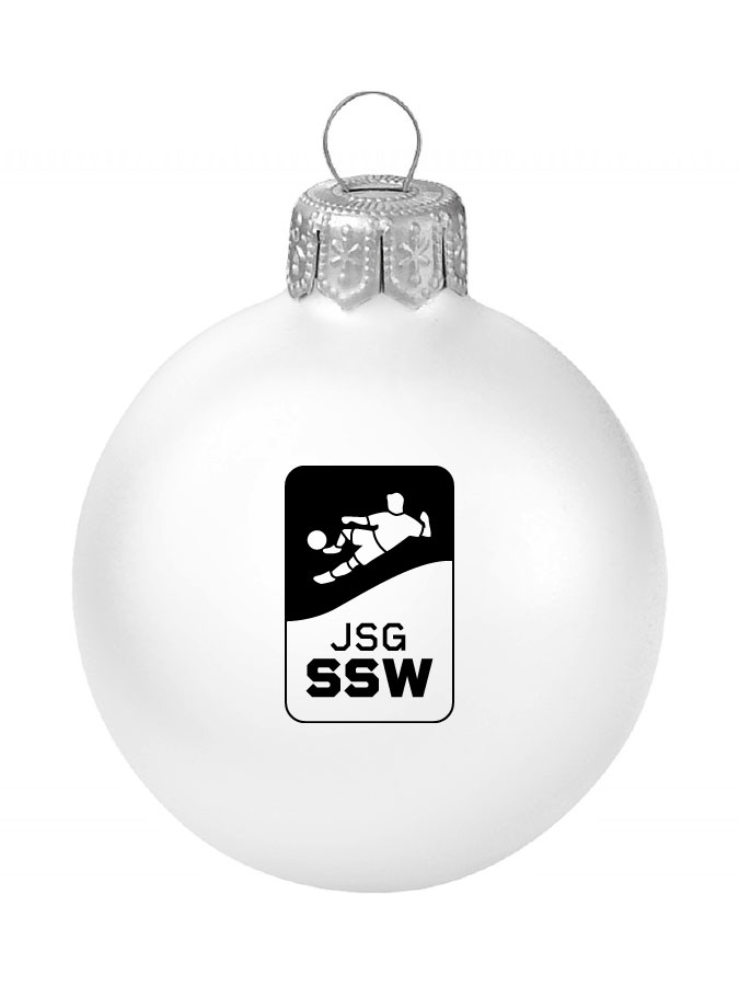 Weihnachtskugel Logo 8cm