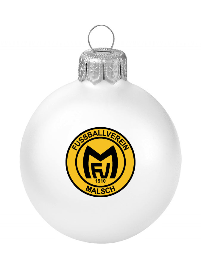 Weihnachtskugel Logo 8cm