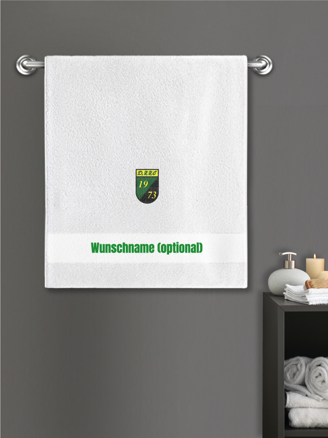 Badehandtuch Team Sticklogo