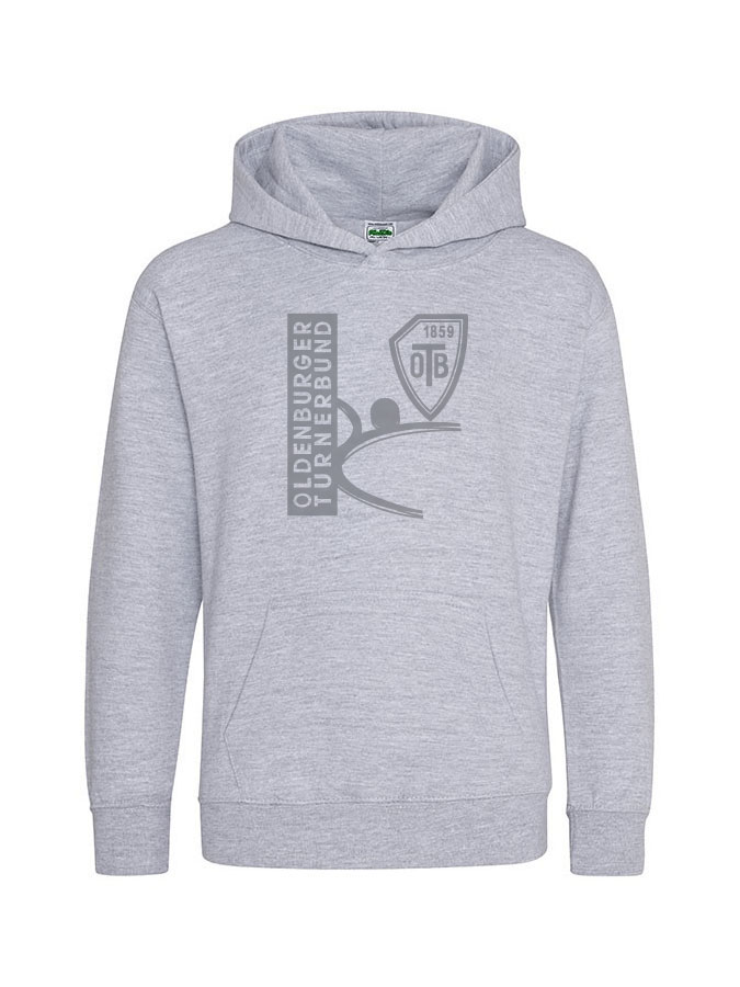 Hoodie All Grey Kids Unisex